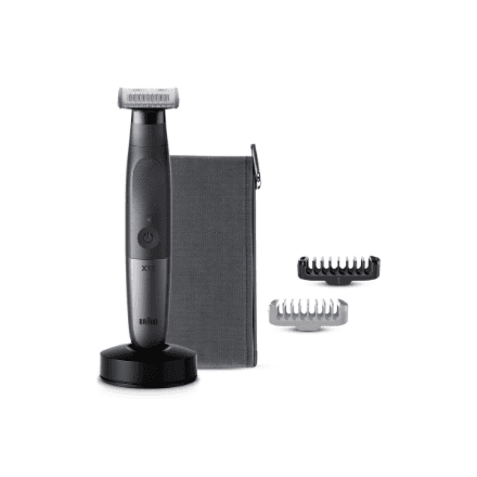 Braun Face and Body Hair trimmer | XT5300 Series XT5 | Cordless | Wet & Dry | Number of length steps 6 | Black/Silver