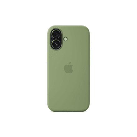 Apple iPhone 17 Silicone Case with MagSafe, light moss