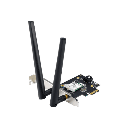 Asus PCE-BE6500 WiFi 7 PCI-E adapter – kiire võrgukaart