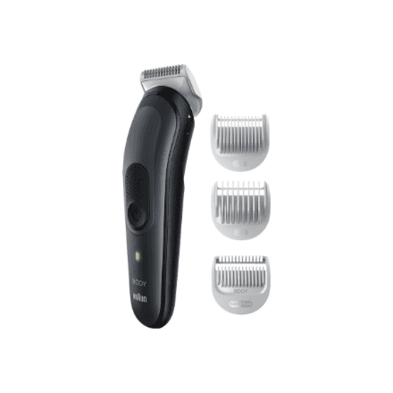 Braun BG3340 Cordless Body Groomer Black/Grey