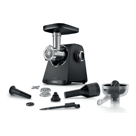 Bosch MFWS430B meat grinder, 2.5 kg/min, 2 speeds, black