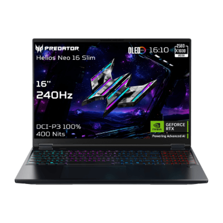Acer Predator Helios Neo 16S AI RTX 5070 Ti Ultra 9 275HX 32/1000 ГБ