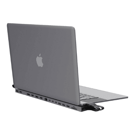 Hyper HyperDrive HD156-GL dokkimisjaam MacBook Pro jaoks, kolm 4K-ekraani
