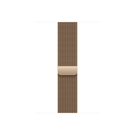 Apple Watch 46 mm Milanese Loop roostevabast terasest, kuldne, S/M