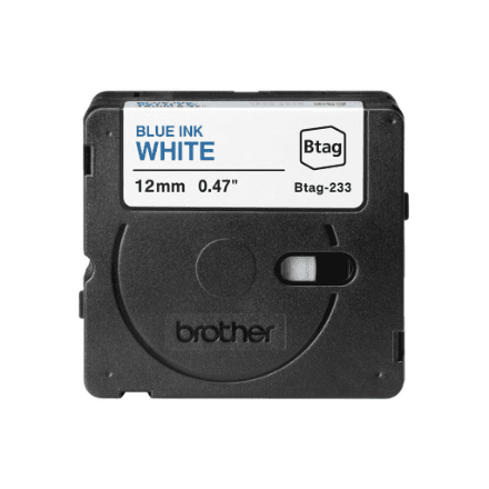 Brother BTAG-233 sinine-valge märgendilint