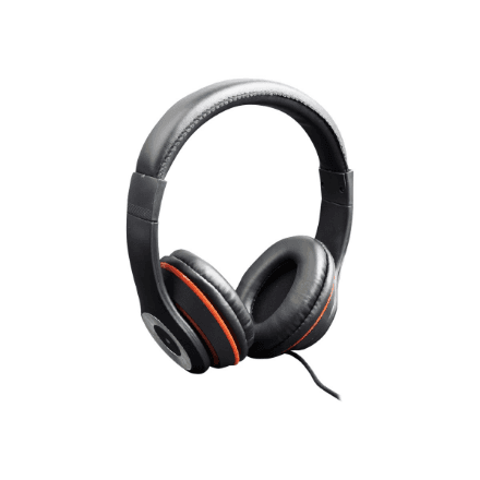 Gembird MHS-LAX-B stereo headset with microphone, black