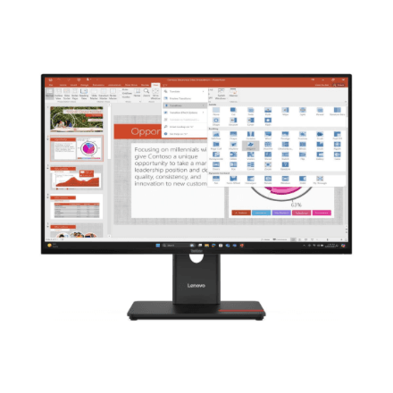 Lenovo T27-40 27" IPS monitor 1920x1080 120Hz USB-C