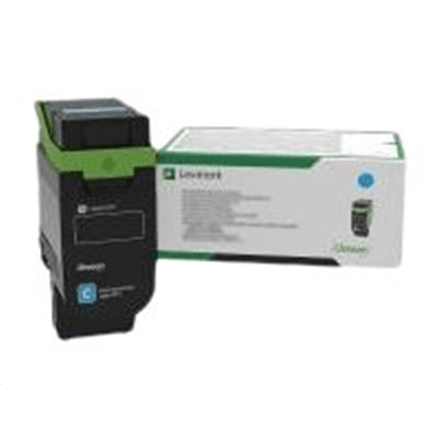 Lexmark CS531 CX532 Cyan Toner Cartridge 8800 pages