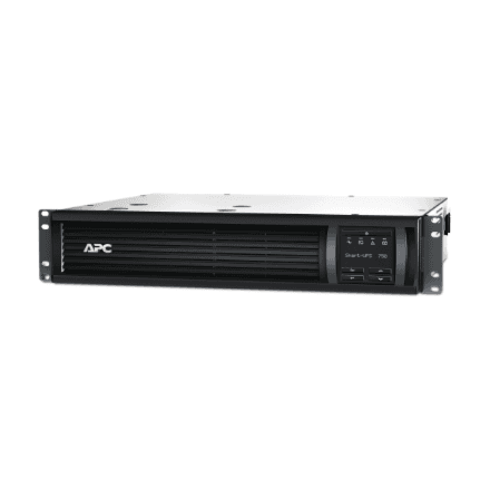 APC Smart-UPS SMT750RMI2UC, 750 VA / 500 W, rack 2U, AVR, LCD