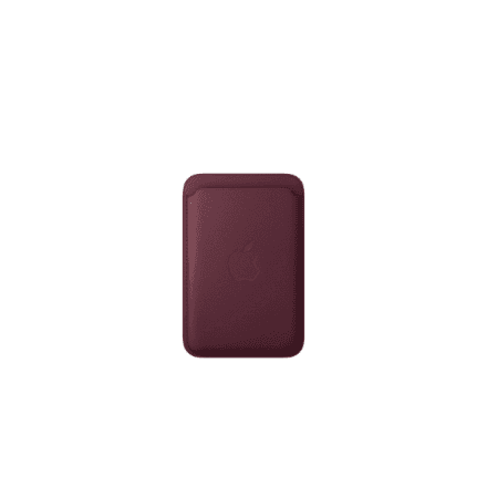 APPLE iPhone FineWoven Wallet with MagSafe - Burgundy