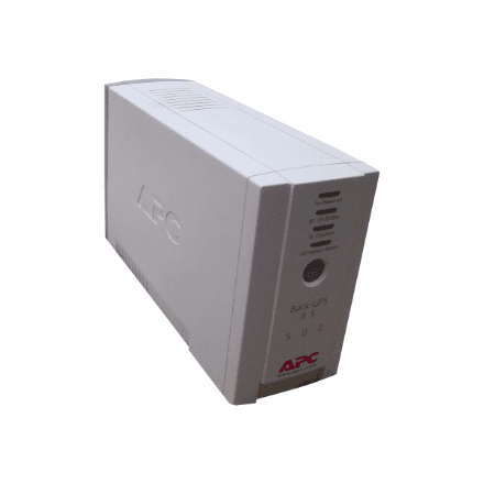 APC Back-UPS BK500EI 500 VA / 300 W, IEC-pesad