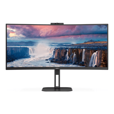 AOC CU34V5CW/BK 34" ultralaiekraan 3440x1440, 100Hz