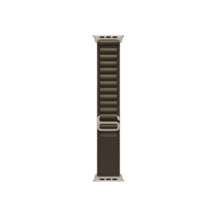 Apple 49mm Dark Olive Alpine Loop Smart Watch