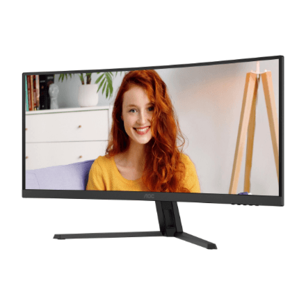 AOC CU34B3E 34" WQHD 21:9 monitor, 120 Hz
