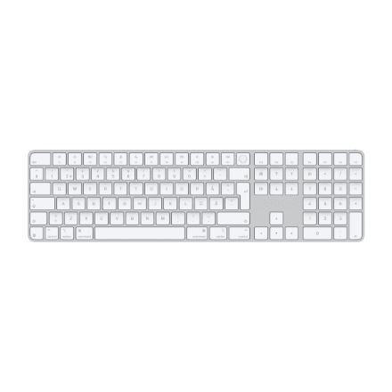Apple Magic Keyboard Touch ID Numeric Keypad белая беспроводная клавиатура
