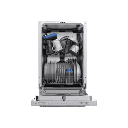 Midea MDWEB1004LS-W встраиваемая посудомоечная машина 45 см
