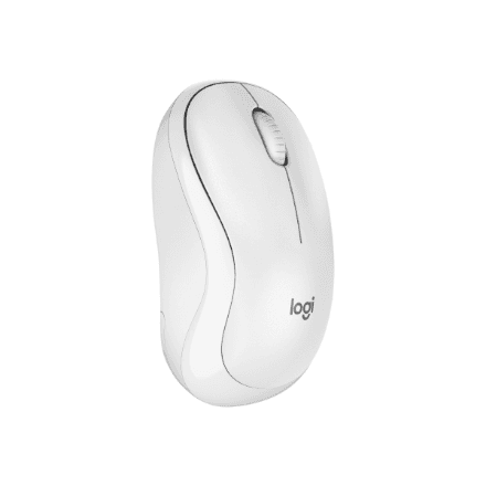 Logitech M240 Silent Wireless Mouse Bluetooth White