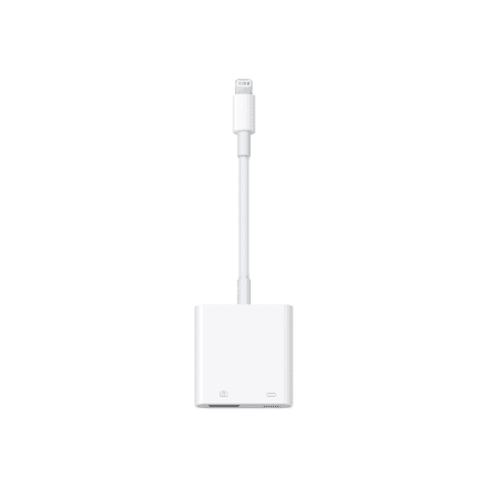 Apple Lightning to USB 3 Camera Adapter White