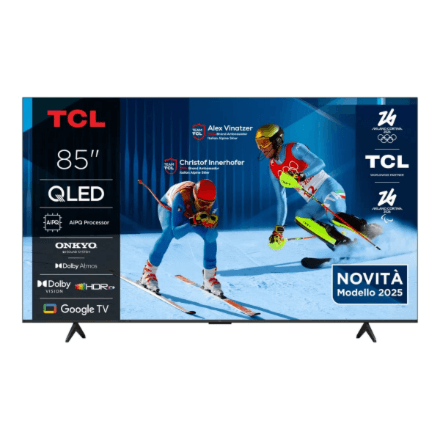 TCL 75T69C 4K QLED teler 75 tolli Google TV-ga