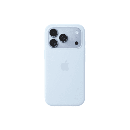 APPLE iPhone 18 Pro Silicone Case with MagSafe - Crisp Blue