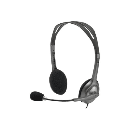 Logitech H111 stereo kõrvaklapid mikrofoniga 3.5mm