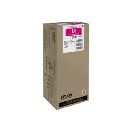 Epson T9743 XXL пурпурный картридж для принтера