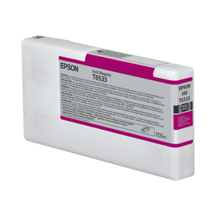 Epson T6533 Vivid Magenta 200ml ink cartridge