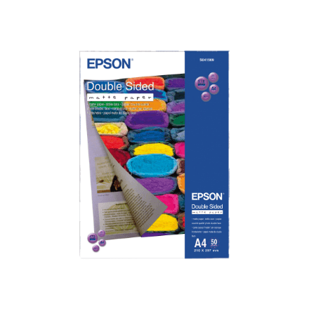 Epson Double Sided Matte Paper A4 50 Sheets