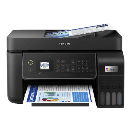 МФУ Epson EcoTank L5310, цветное, A4, Wi-Fi, чёрное