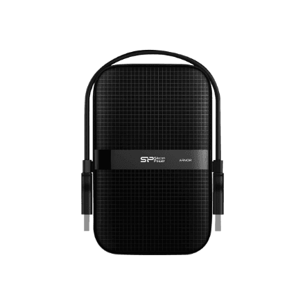 Внешний жёсткий диск Silicon Power A60 2 ТБ 2,5″, чёрный