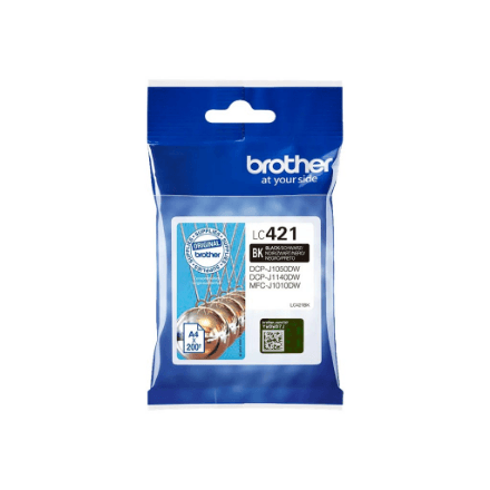 Brother Black Ink Cartridge 200-Page Yield