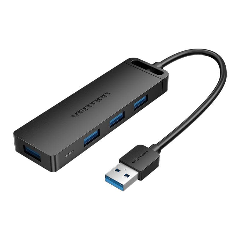 USB 3.0 хаб Vention CHLBD, 4 порта, кабель 0,5 м, чёрный