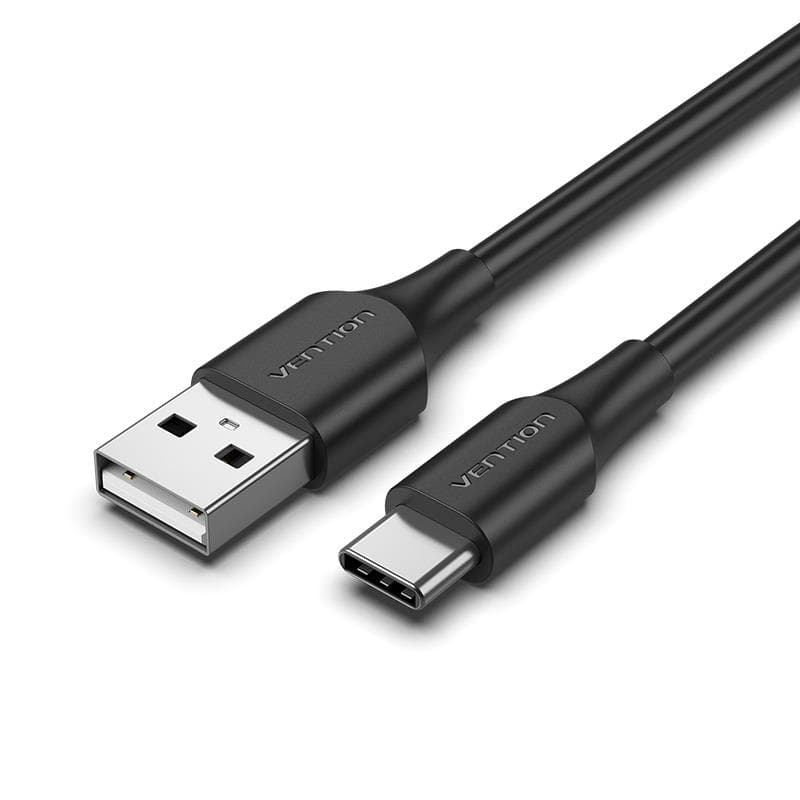 Vention CTHBD USB-A to USB-C Cable 0.5 m, 3 A, Black