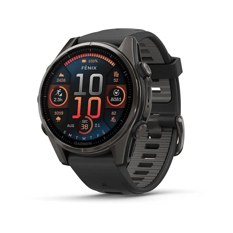 Garmin Fenix 8 Sapphire nutikell must, 1.3" puuteekraan