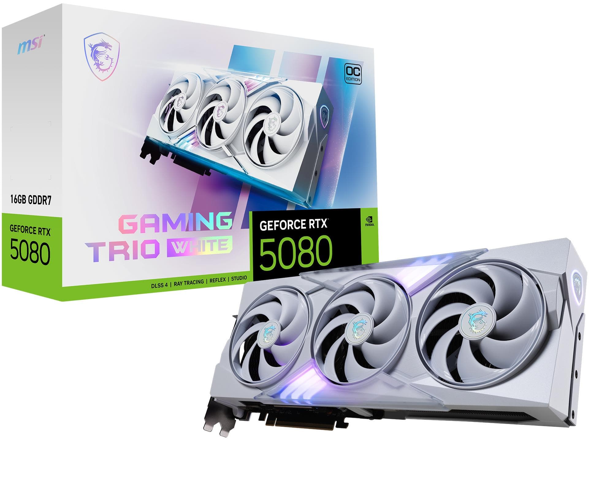 MSI RTX 5080 16GB GDDR7 videokaart