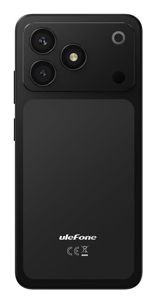 Ulefone Note 23 3/32 GB must, 6,56-tolline 4G-nutitelefon, 5000 mAh