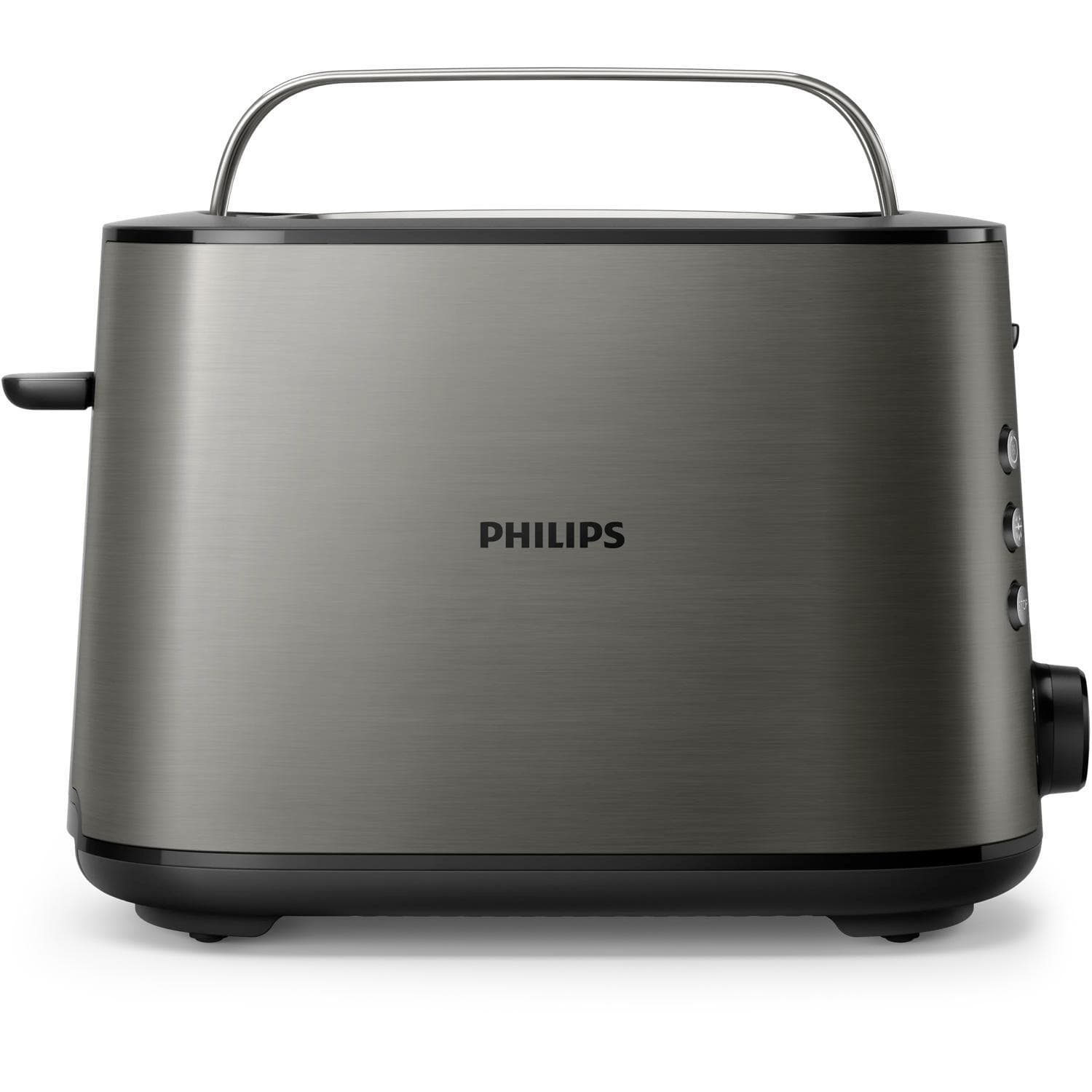 Тостер Philips Viva Collection HD2651/80, 1050 Вт, металлический корпус