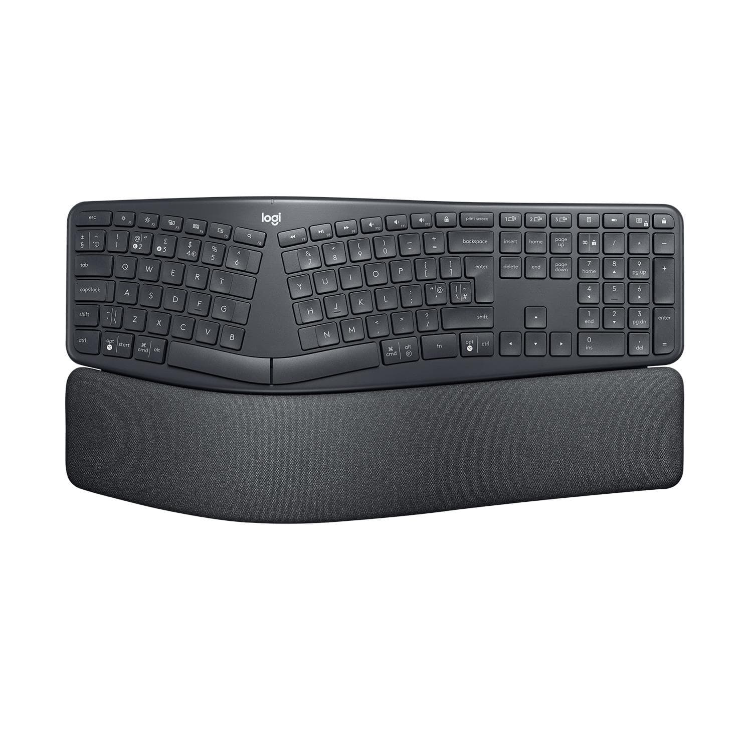Logitech K960 Ergo Wireless Keyboard US Black
