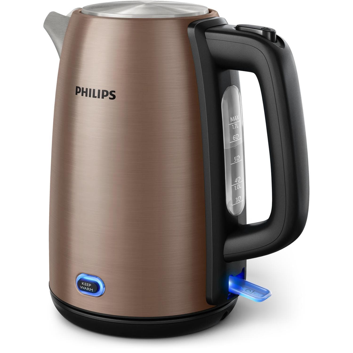 Электрочайник Philips Viva Collection HD9355/92, 1,7 л, нержавейка