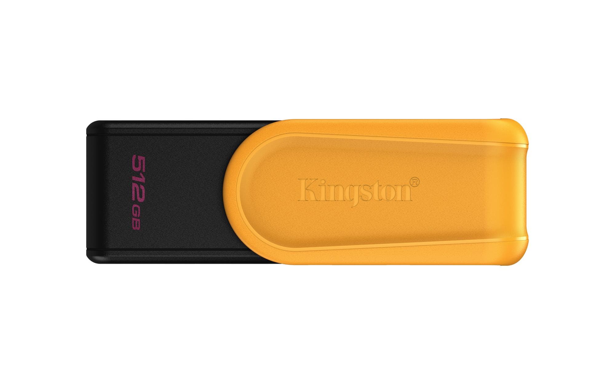 Kingston DataTraveler Exodia S Flash Drive 512 GB USB 3.2, Black and Yellow