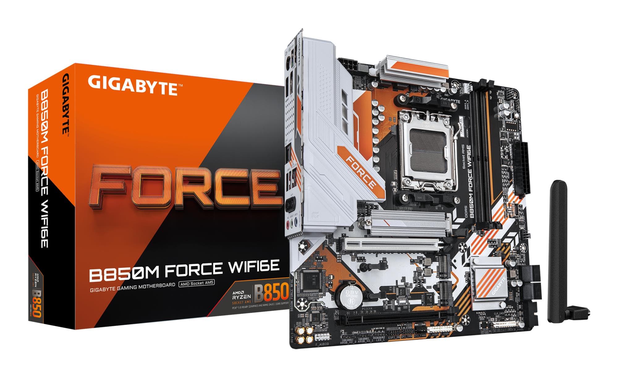 GIGABYTE B850M FORCE WIFI6E материнская плата AMD AM5
