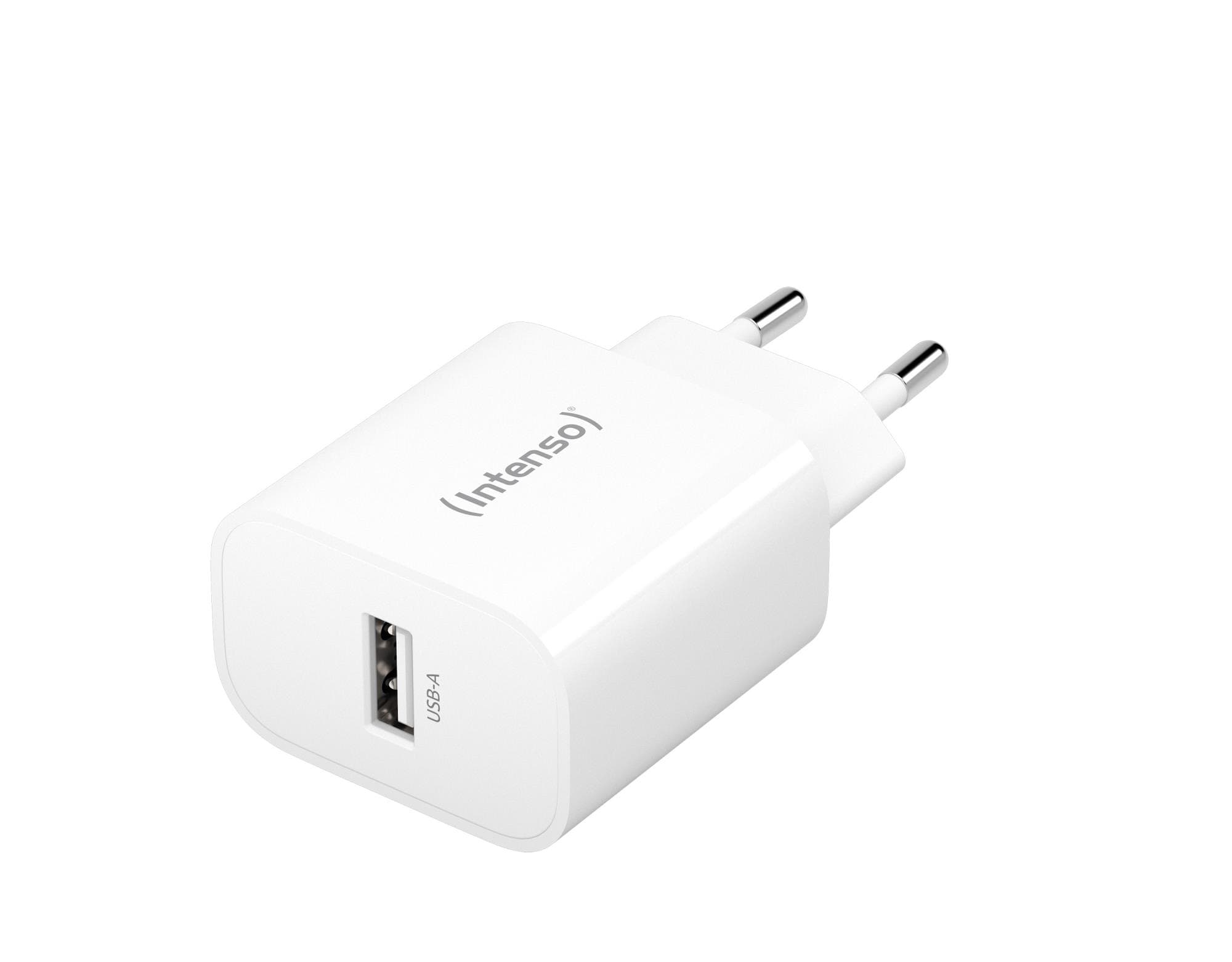 Сетевая зарядка Intenso USB-A 5 Вт, белая