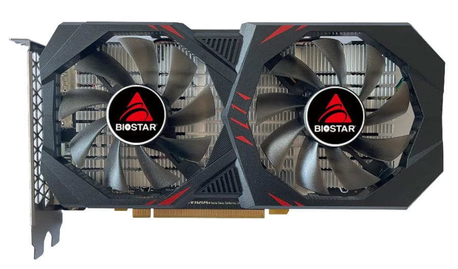 Biostar VN1666TF69 graafikakaart, GeForce GTX 1660 Ti 6 GB GDDR6