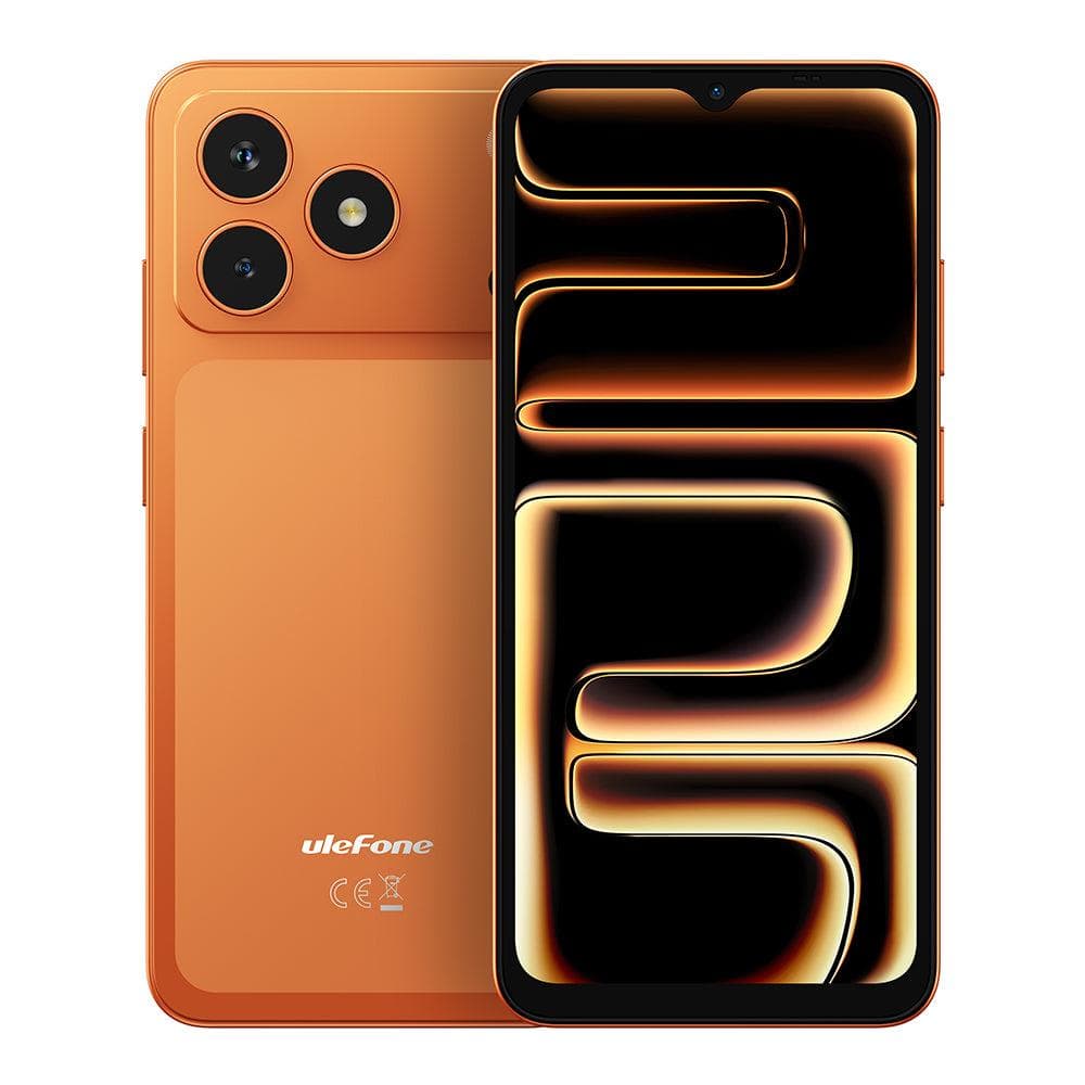 Ulefone Note 23 3/32 GB Cosmic Orange, 6,56-tolline 4G-telefon, 5000 mAh