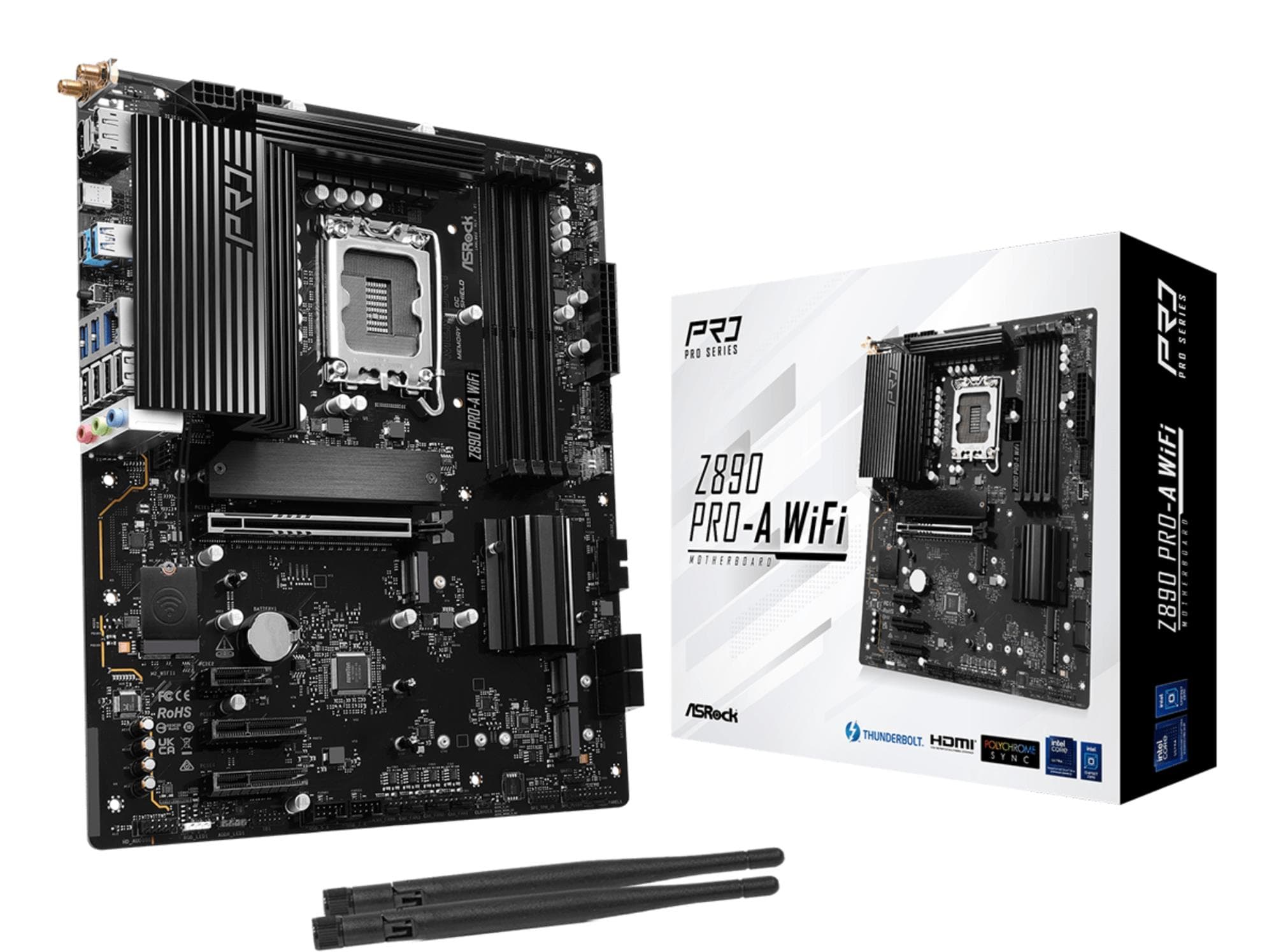 ASROCK Z890PRO-AWIFI материнская плата ATX DDR5