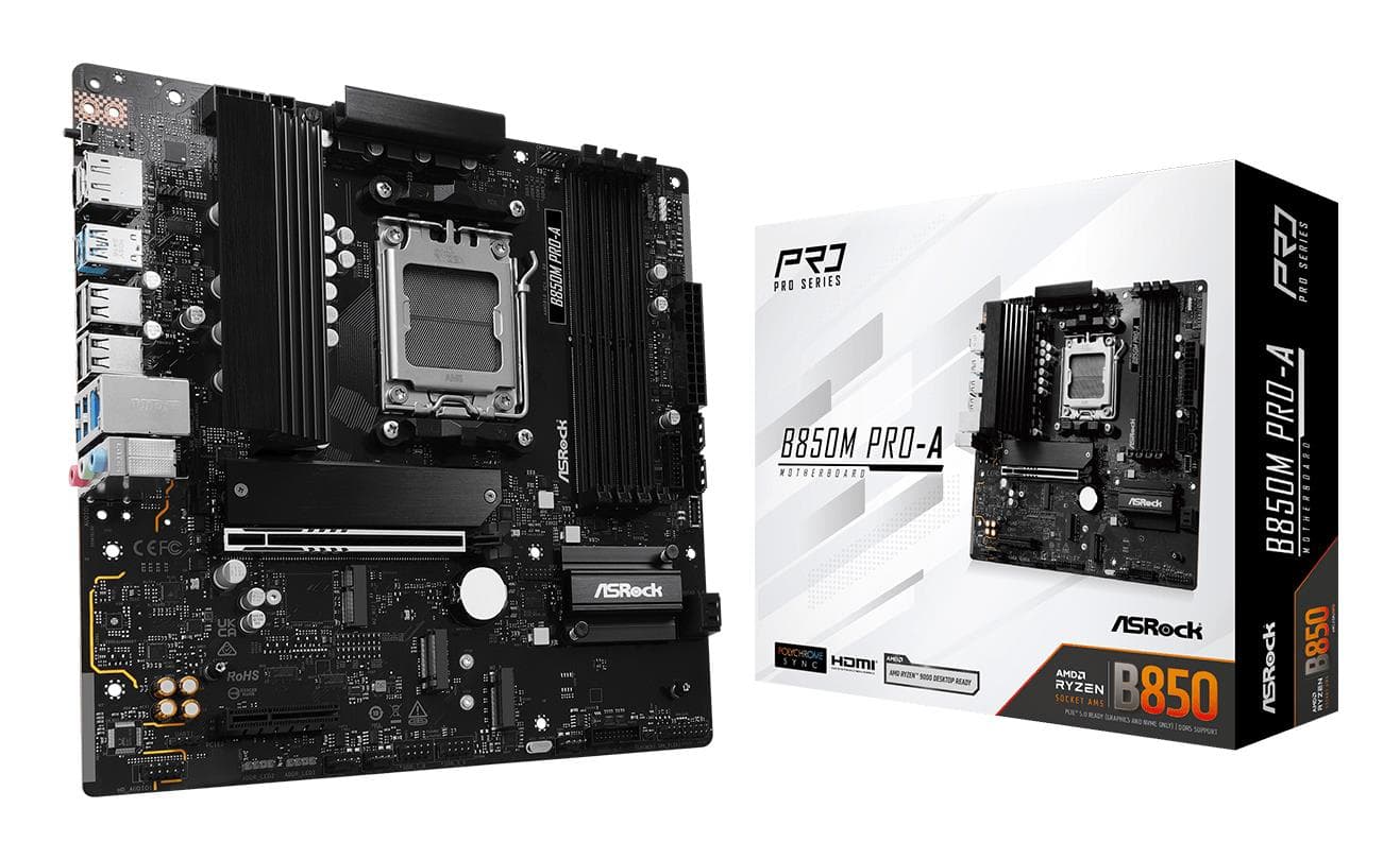 ASROCK B850M PRO-A Socket AM5 микроплата DDR5
