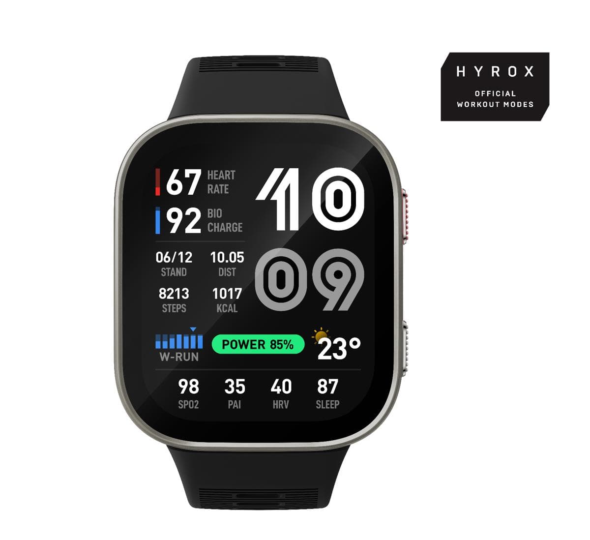 Amazfit Bip Max nutikell, 2.07" AMOLED, 20 päeva