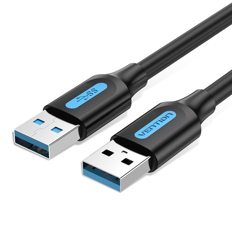 Соединительный кабель Vention CONBH USB 3.0 A–A, 2 м, 5 Гбит/с, чёрный