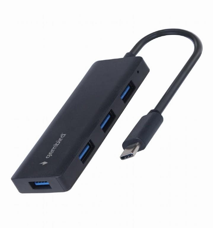 USB-C хаб Gembird UHB-CM-U3P4, 4 быстрых порта USB 3.0