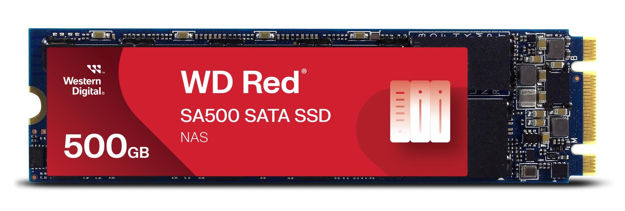 SSD SanDisk WD Red SA500 500 ГБ, M.2 SATA, для NAS